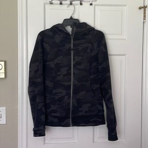 Camo scuba hoodie